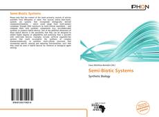 Capa do livro de Semi-Biotic Systems 