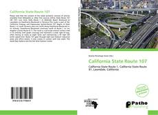 Capa do livro de California State Route 107 