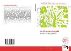 Capa do livro de Antikominternpakt 