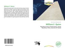 Portada del libro de William F. Quinn