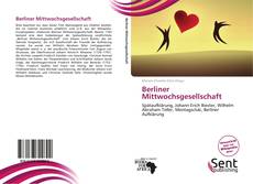 Capa do livro de Berliner Mittwochsgesellschaft 