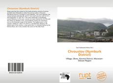 Capa do livro de Chroustov (Nymburk District) 