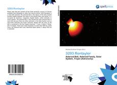 Portada del libro de 3293 Rontaylor