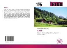 Bookcover of Cítov