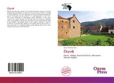 Portada del libro de Čkyně