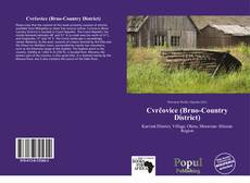 Portada del libro de Cvrčovice (Brno-Country District)