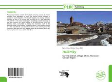 Capa do livro de Halámky 