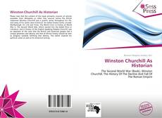 Portada del libro de Winston Churchill As Historian