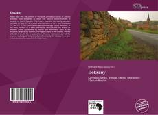 Portada del libro de Doksany