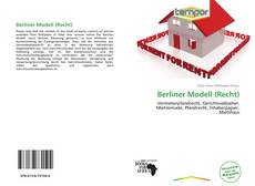 Portada del libro de Berliner Modell (Recht)