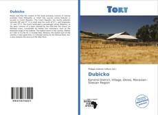 Portada del libro de Dubicko