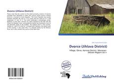 Capa do livro de Dvorce (Jihlava District) 