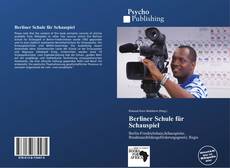 Buchcover von Berliner Schule für Schauspiel