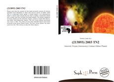 (213893) 2003 TN2 kitap kapağı