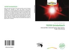 Portada del libro de 16356 Univbalttech