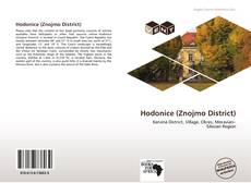 Buchcover von Hodonice (Znojmo District)