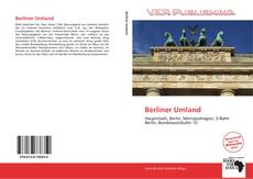 Portada del libro de Berliner Umland