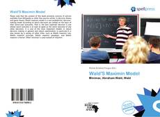 Bookcover of Wald'S Maximin Model