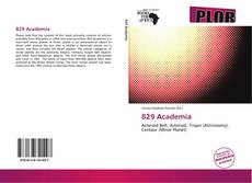 829 Academia kitap kapağı