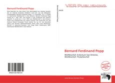 Capa do livro de Bernard Ferdinand Popp 