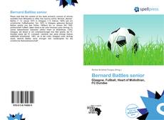 Portada del libro de Bernard Battles senior