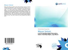 Bookcover of Waver Velvet