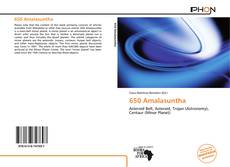 Bookcover of 650 Amalasuntha