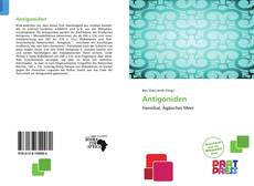 Capa do livro de Antigoniden 