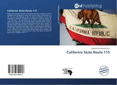 Portada del libro de California State Route 115