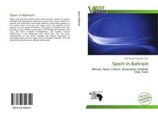 Bookcover of Sport in Bahrain