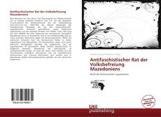 Portada del libro de Antifaschistischer Rat der Volksbefreiung Mazedoniens