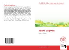 Capa do livro de Roland Leighton 