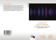 Capa do livro de Sport in Bristol 