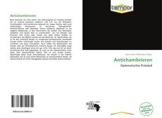 Portada del libro de Antichambrieren