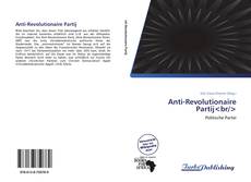 Anti-Revolutionaire Partij kitap kapağı