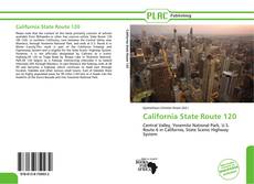 Capa do livro de California State Route 120 