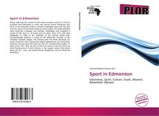 Capa do livro de Sport in Edmonton 