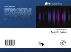 Portada del libro de Sport in Europe