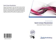 Semi-Linear Resolution kitap kapağı