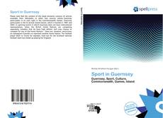 Portada del libro de Sport in Guernsey