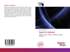 Portada del libro de Sport in Iceland