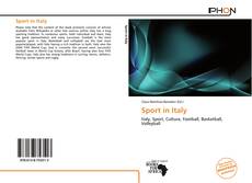 Portada del libro de Sport in Italy