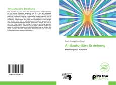 Bookcover of Antiautoritäre Erziehung