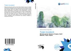 Portada del libro de Teijin Incident