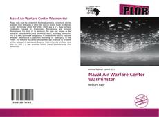 Capa do livro de Naval Air Warfare Center Warminster 