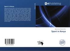 Sport in Kenya kitap kapağı