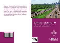 Capa do livro de California State Route 144 