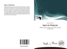 Couverture de Sport in Malaysia