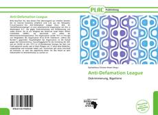 Bookcover of Anti-Defamation League