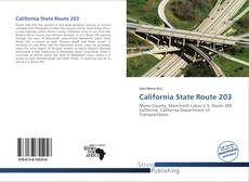 Bookcover of California State Route 203